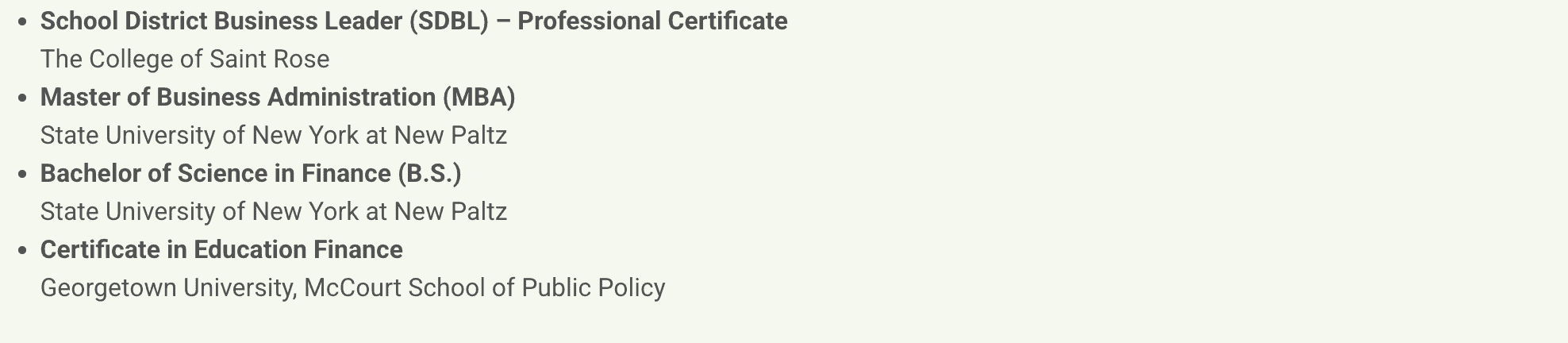 Margarita Lekaj Professional Experience